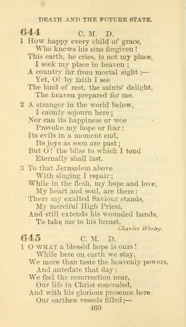 Hymn Book of the Methodist Episcopal Church, South page 467