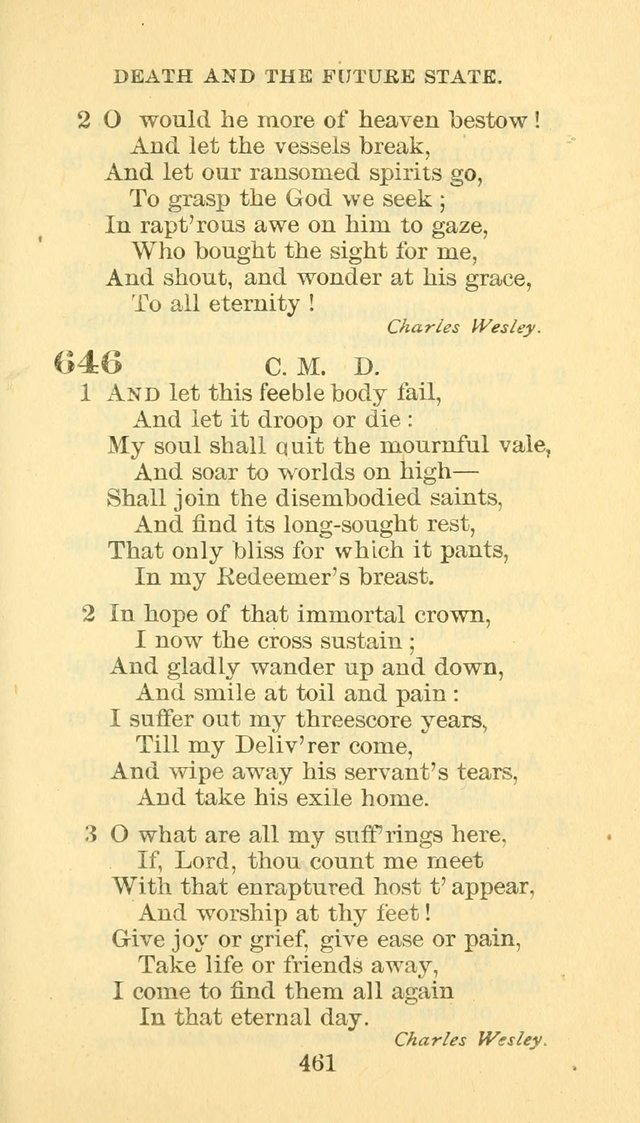 Hymn Book of the Methodist Episcopal Church, South page 468