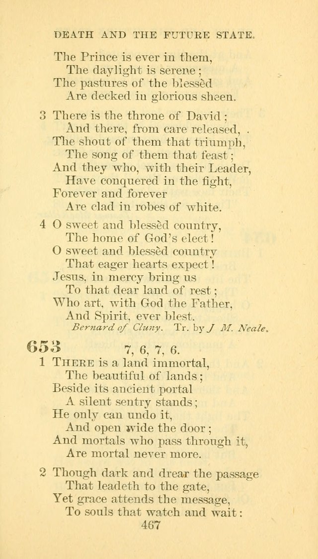 Hymn Book of the Methodist Episcopal Church, South page 474