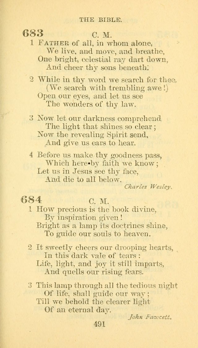 Hymn Book of the Methodist Episcopal Church, South page 498