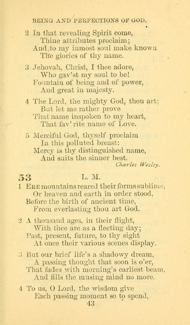 Hymn Book of the Methodist Episcopal Church, South page 50