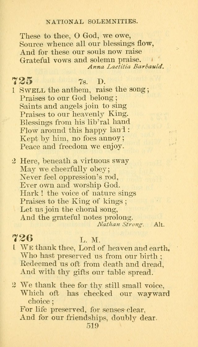 Hymn Book of the Methodist Episcopal Church, South page 526