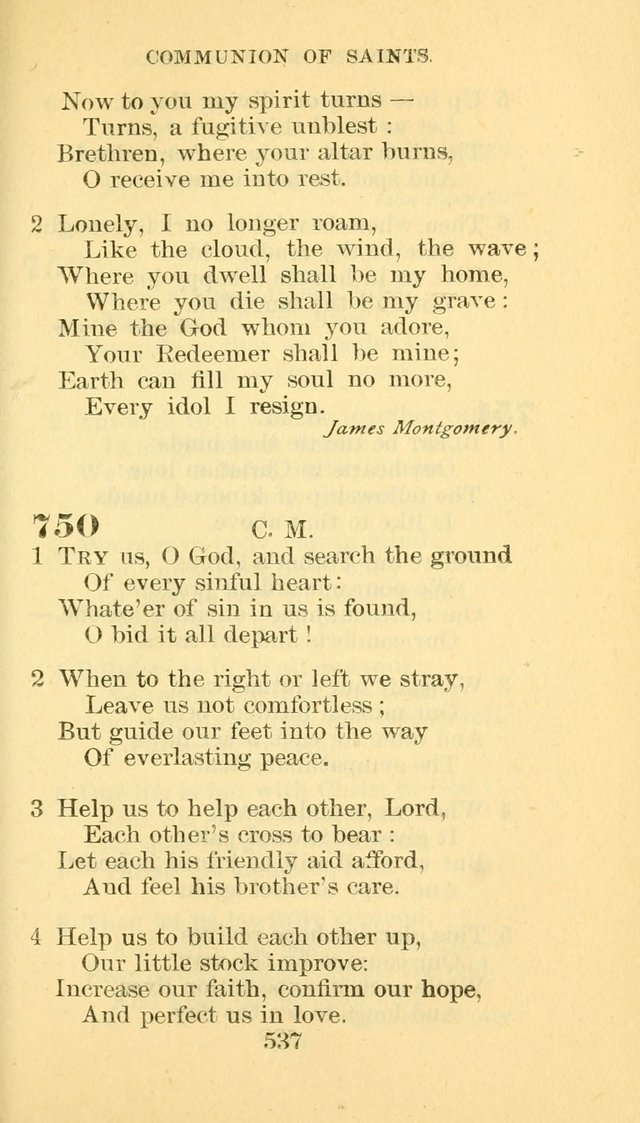 Hymn Book of the Methodist Episcopal Church, South page 544