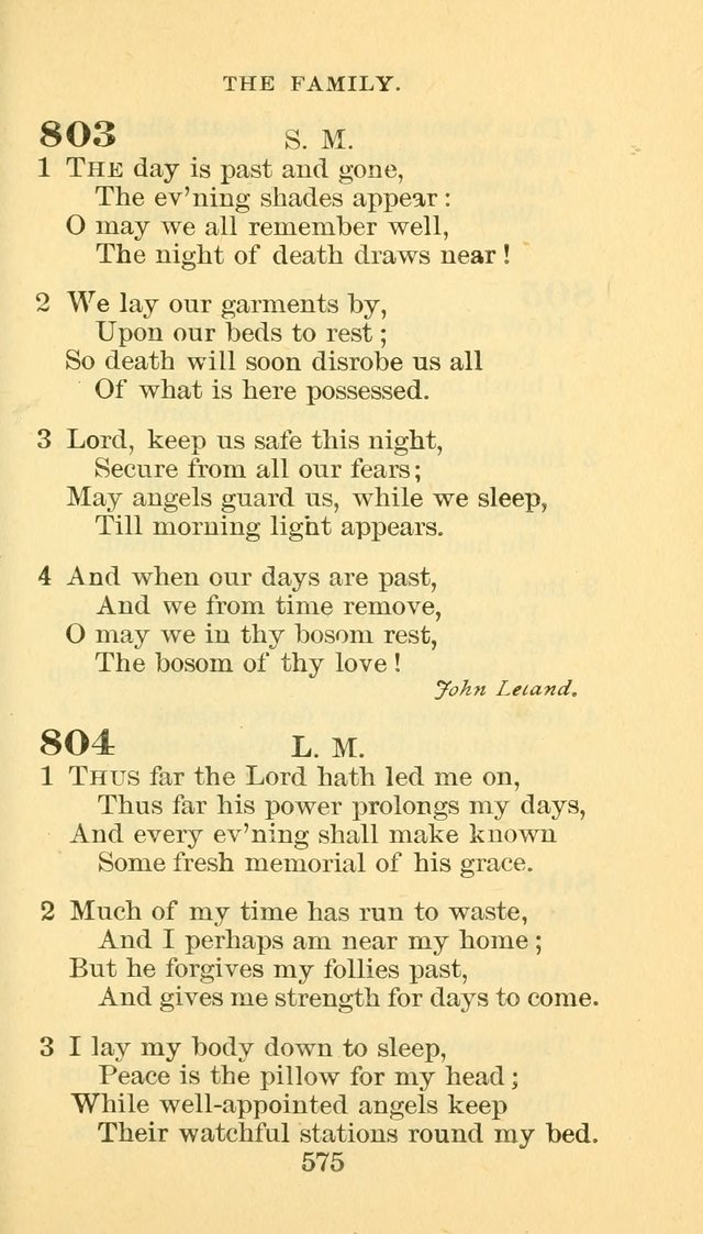 Hymn Book of the Methodist Episcopal Church, South page 582