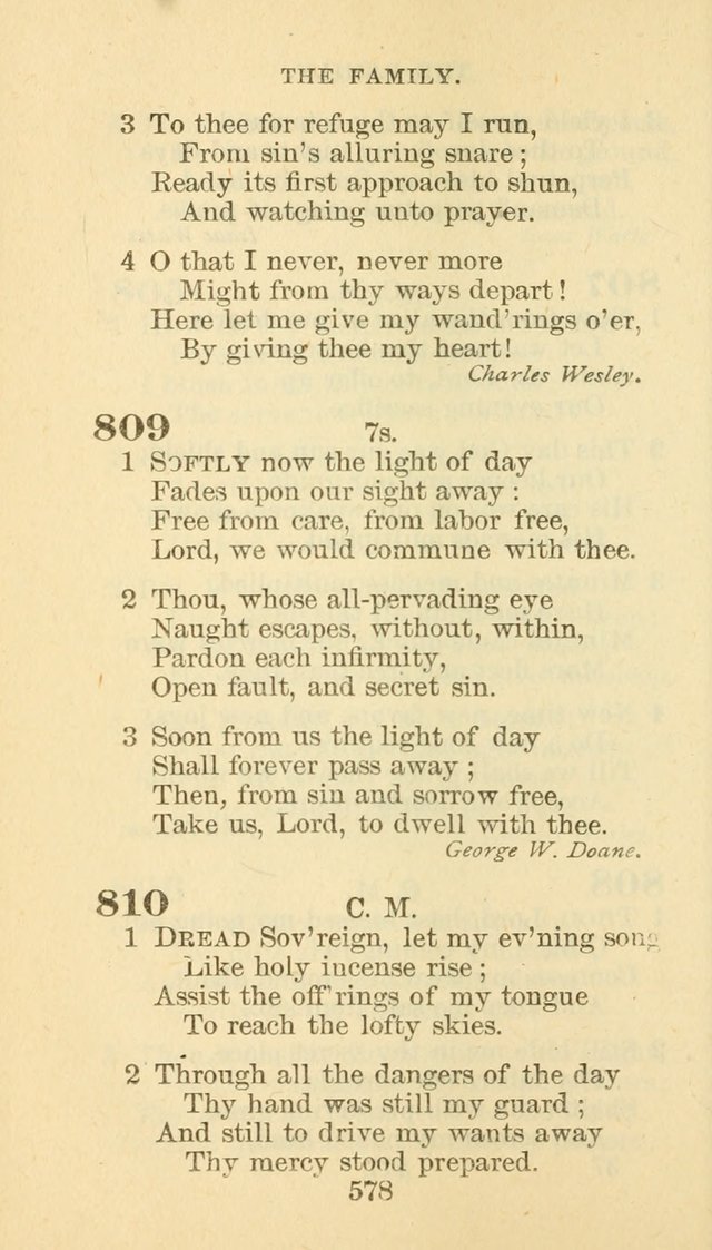 Hymn Book of the Methodist Episcopal Church, South page 585