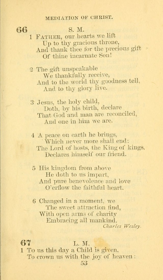 Hymn Book of the Methodist Episcopal Church, South page 60