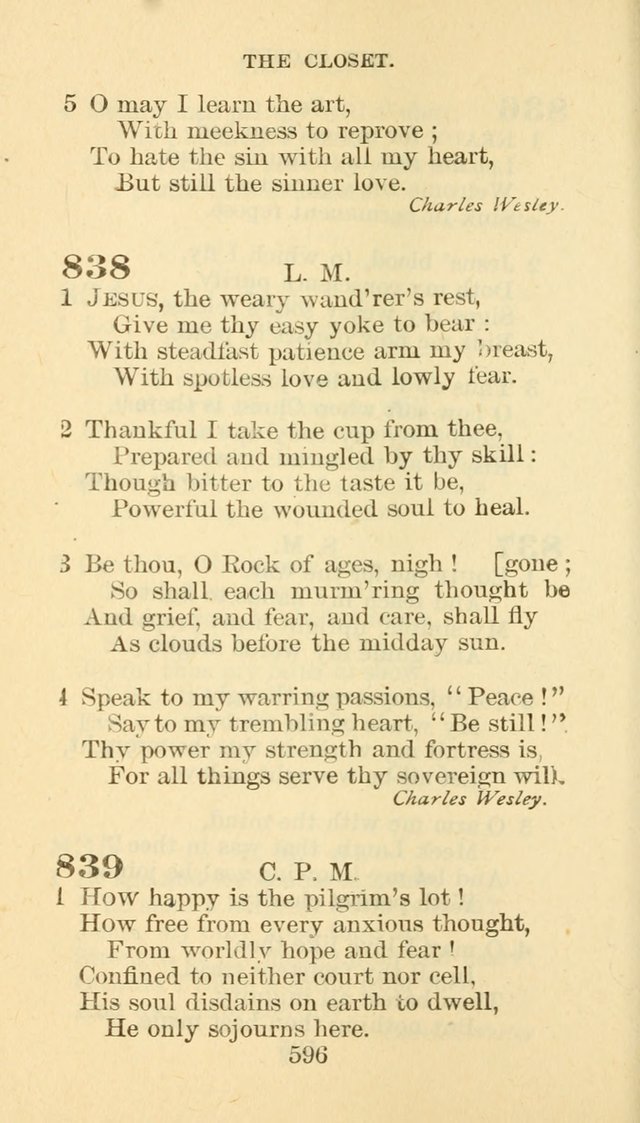 Hymn Book of the Methodist Episcopal Church, South page 603