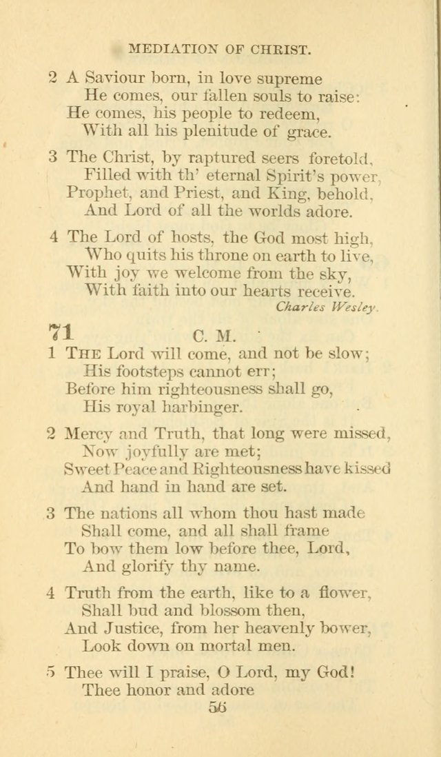 Hymn Book of the Methodist Episcopal Church, South page 63