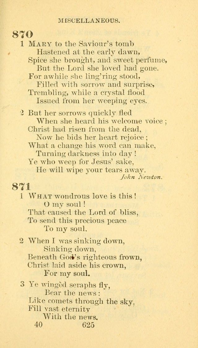 Hymn Book of the Methodist Episcopal Church, South page 632