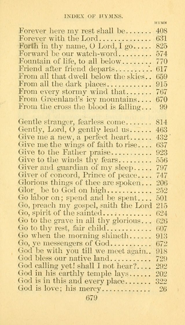 Hymn Book of the Methodist Episcopal Church, South page 686