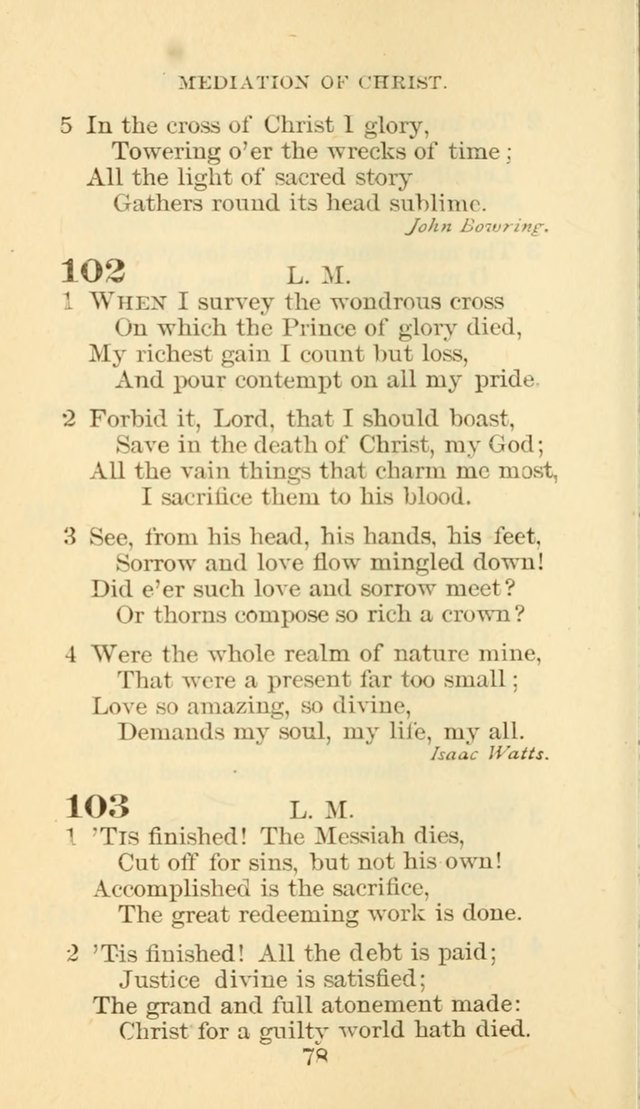 Hymn Book of the Methodist Episcopal Church, South page 85