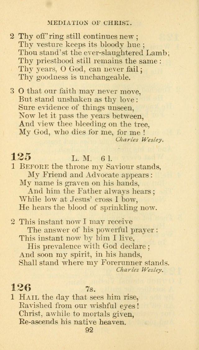 Hymn Book of the Methodist Episcopal Church, South page 99