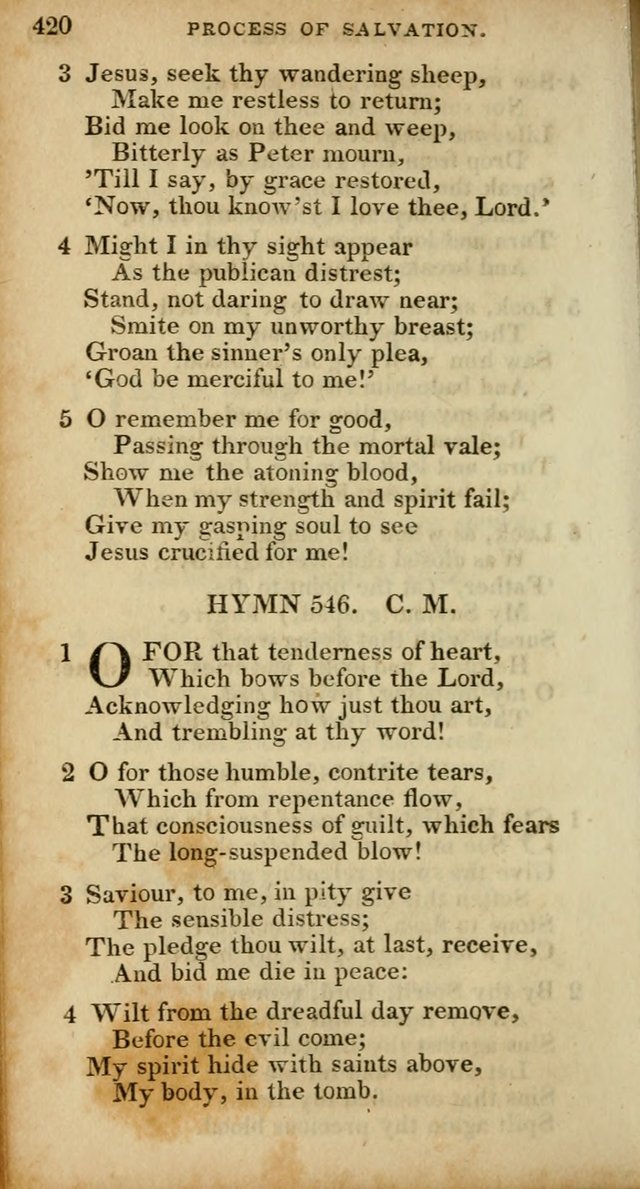 Hymn Book of the Methodist Protestant Church. (2nd ed.) page 398