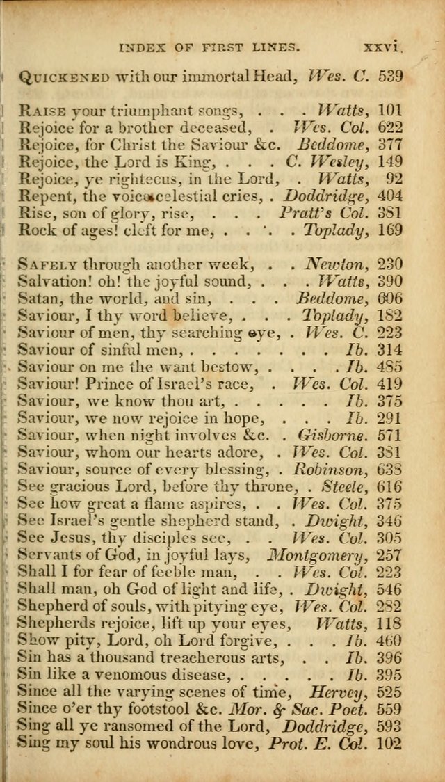 Hymn Book of the Methodist Protestant Church. (2nd ed.) page xxxiii