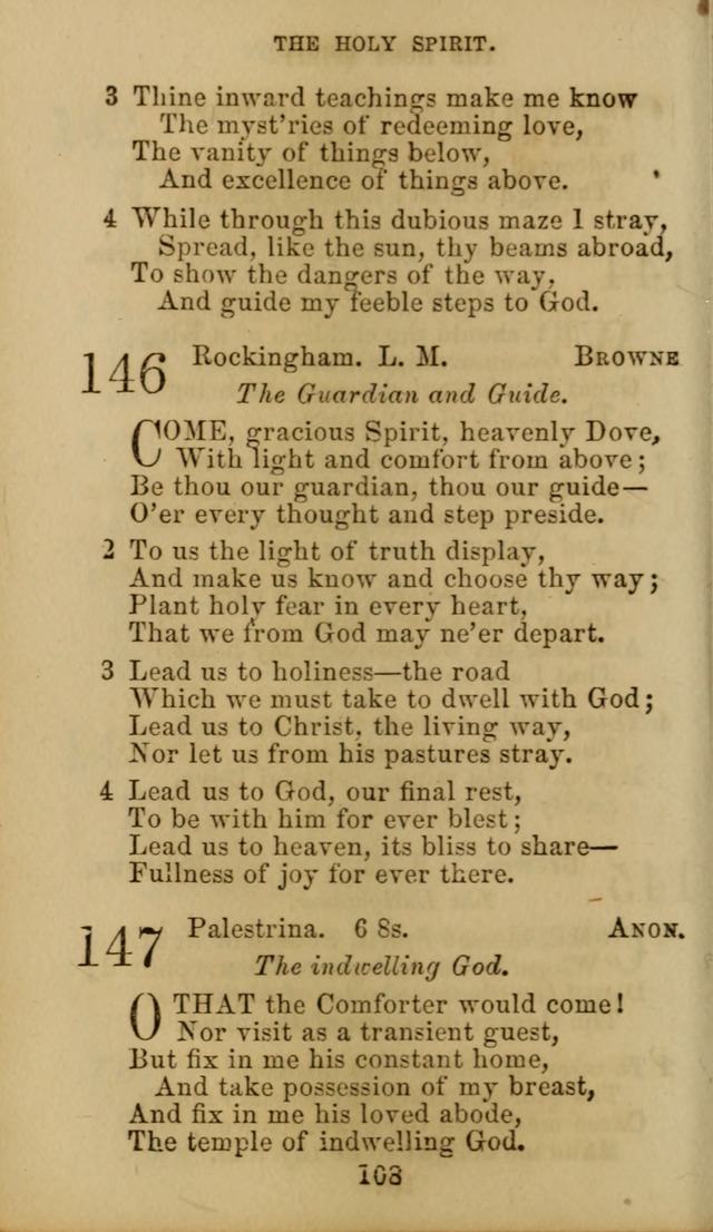 Hymn Book of the Methodist Protestant Church. (11th ed.) page 110