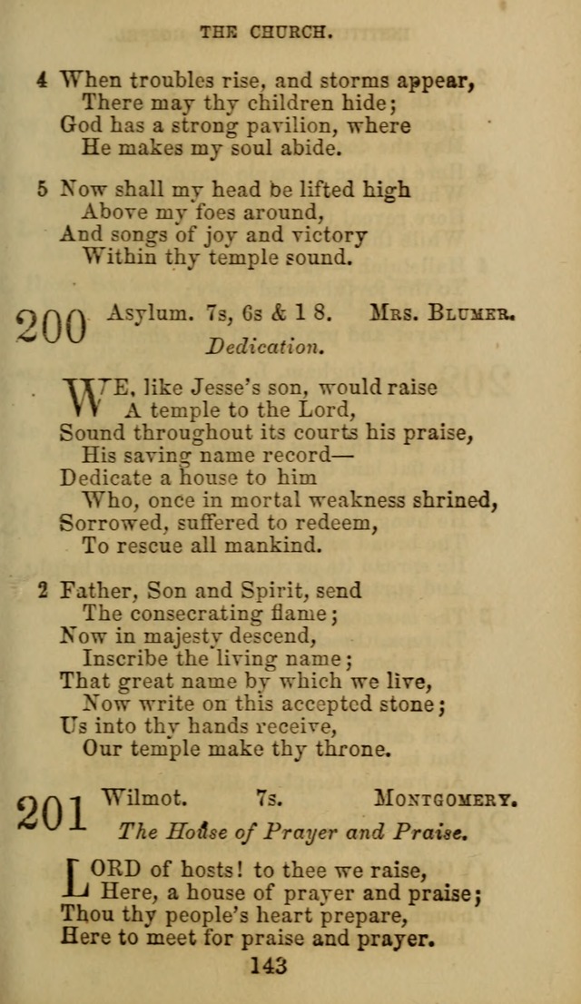 Hymn Book of the Methodist Protestant Church. (11th ed.) page 145