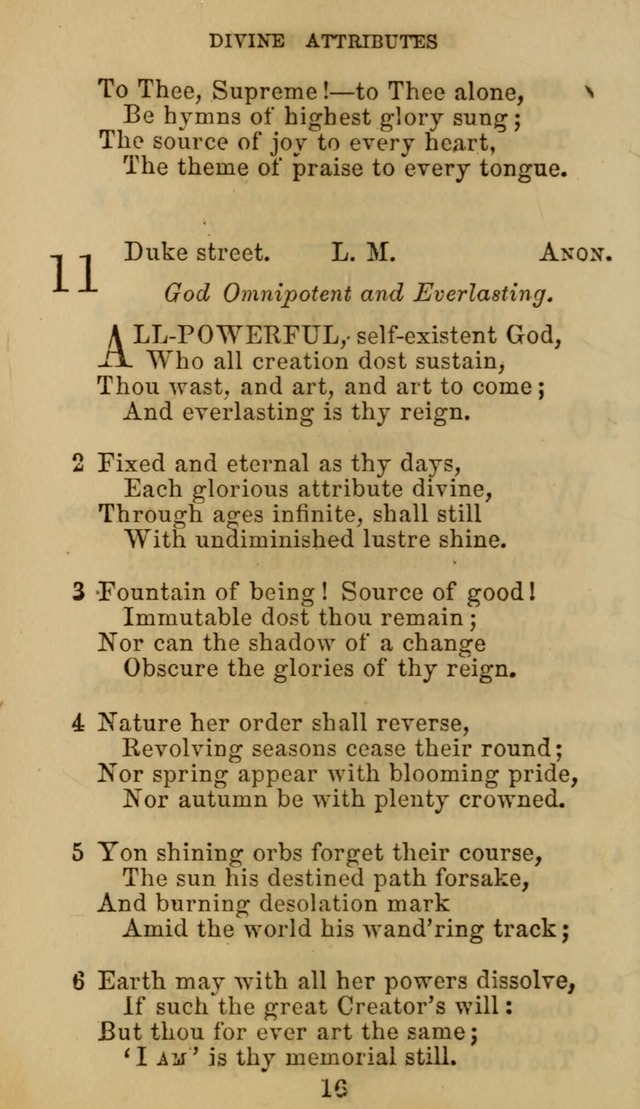 Hymn Book of the Methodist Protestant Church. (11th ed.) page 16