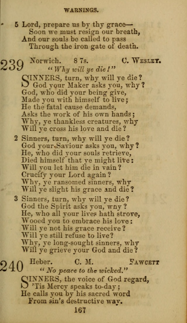 Hymn Book of the Methodist Protestant Church. (11th ed.) page 169