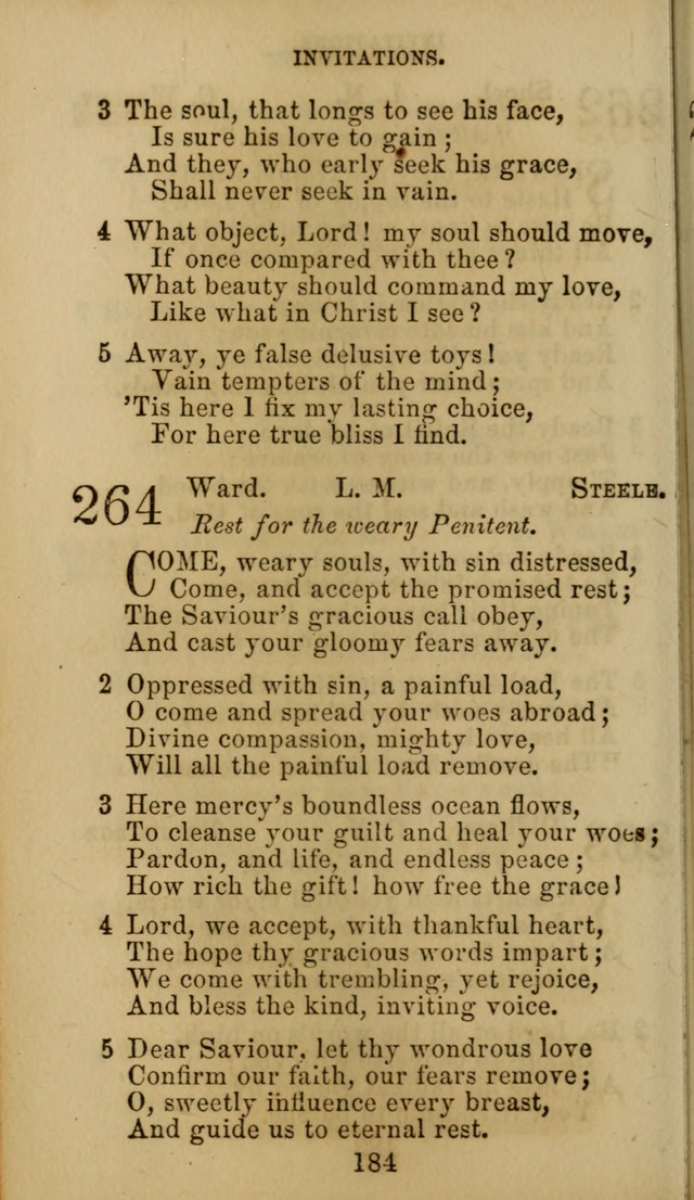 Hymn Book of the Methodist Protestant Church. (11th ed.) page 186