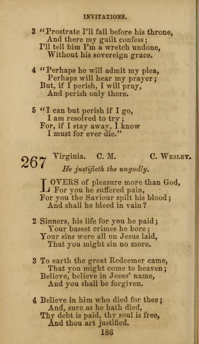 Hymn Book of the Methodist Protestant Church. (11th ed.) page 188