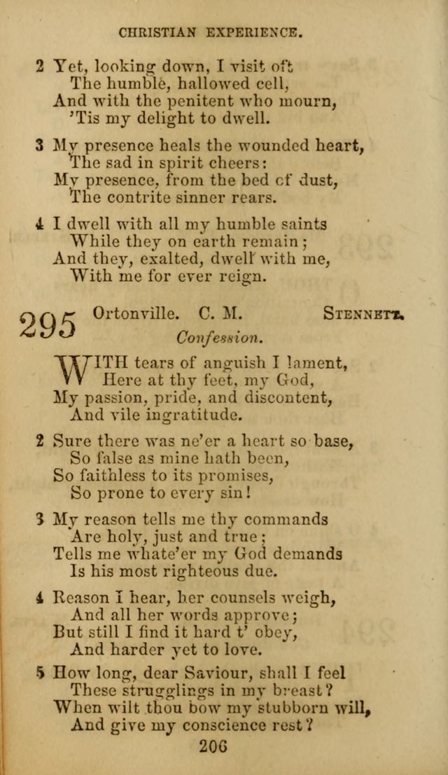 Hymn Book of the Methodist Protestant Church. (11th ed.) page 208