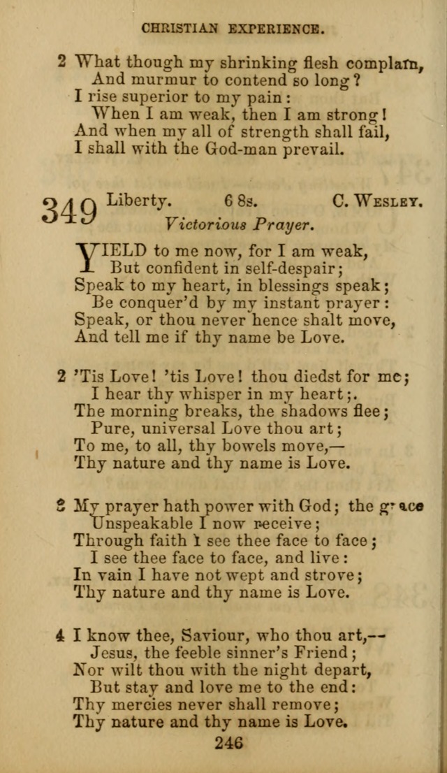 Hymn Book of the Methodist Protestant Church. (11th ed.) page 248