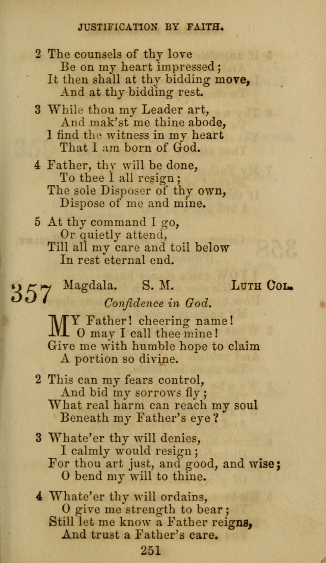 Hymn Book of the Methodist Protestant Church. (11th ed.) page 253