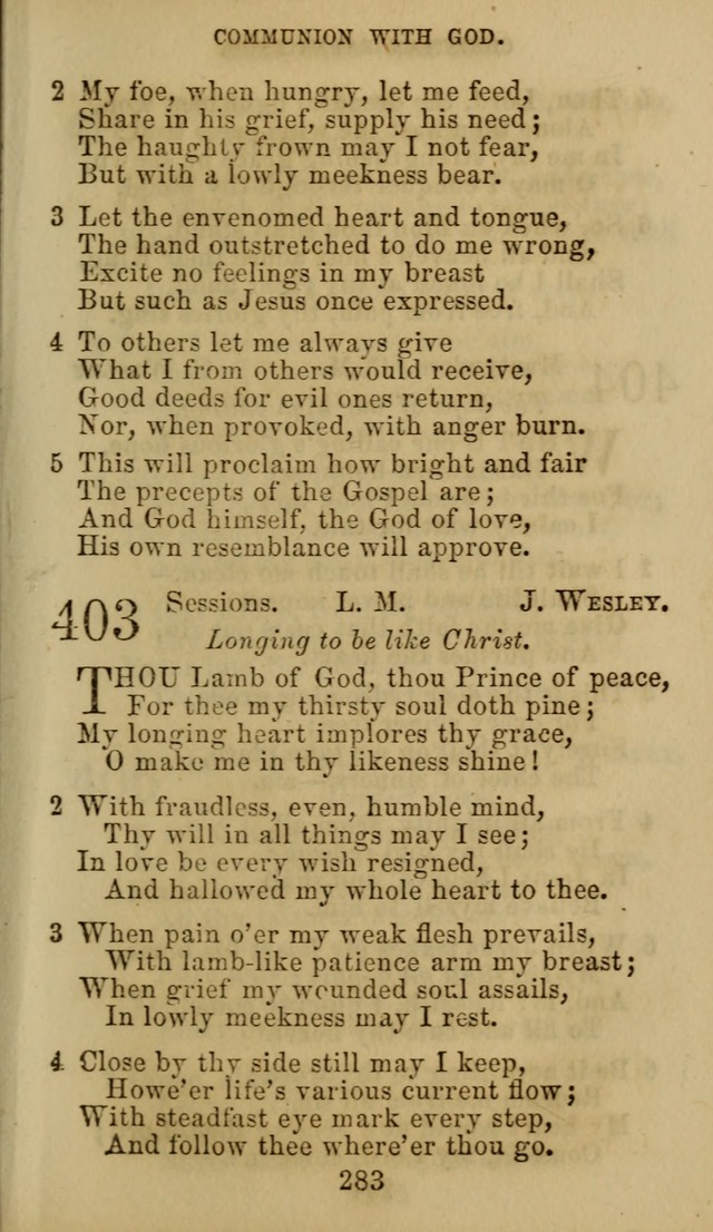 Hymn Book of the Methodist Protestant Church. (11th ed.) page 285