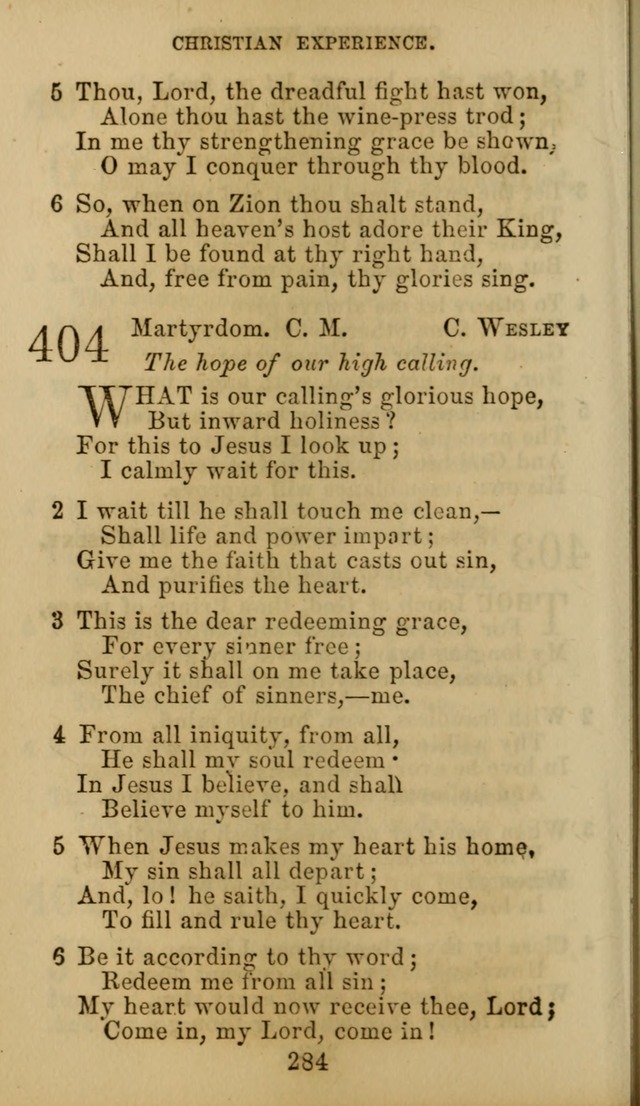 Hymn Book of the Methodist Protestant Church. (11th ed.) page 286