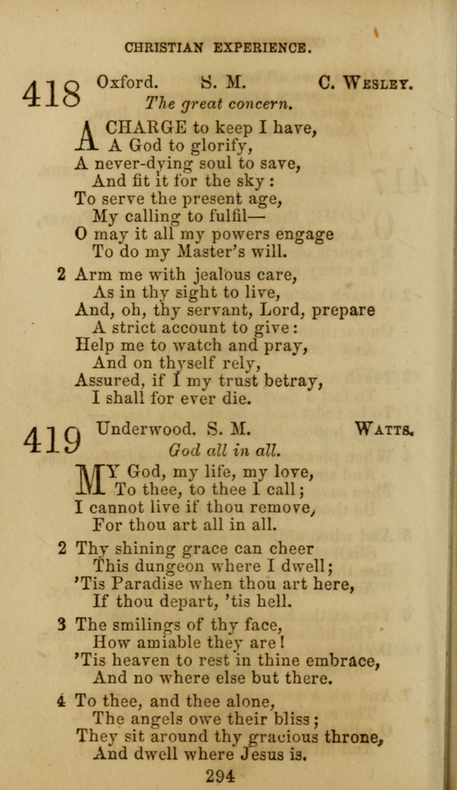 Hymn Book of the Methodist Protestant Church. (11th ed.) page 296