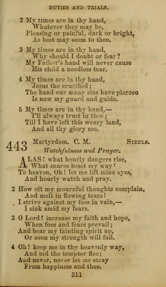 Hymn Book of the Methodist Protestant Church. (11th ed.) page 313