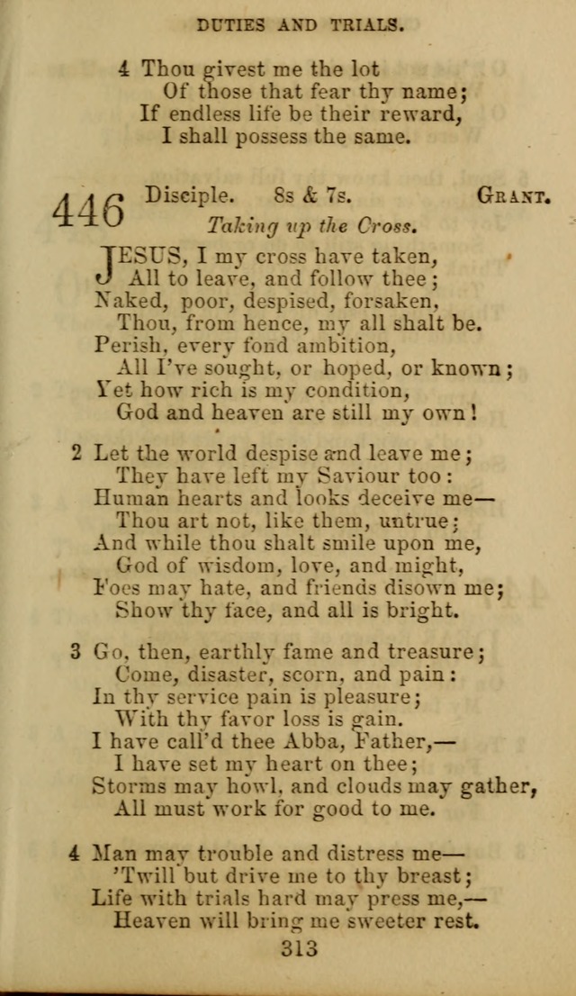 Hymn Book of the Methodist Protestant Church. (11th ed.) page 315