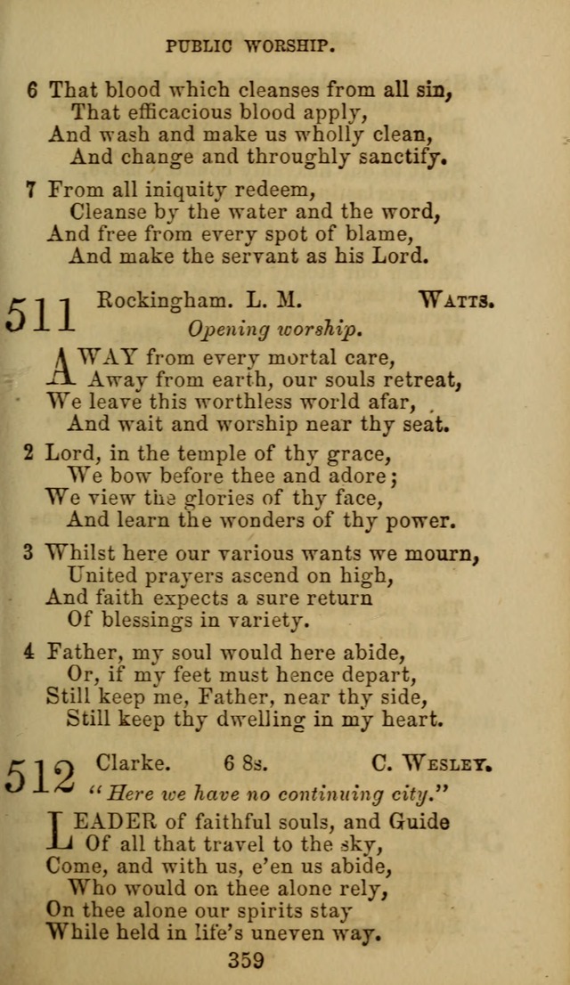 Hymn Book of the Methodist Protestant Church. (11th ed.) page 373