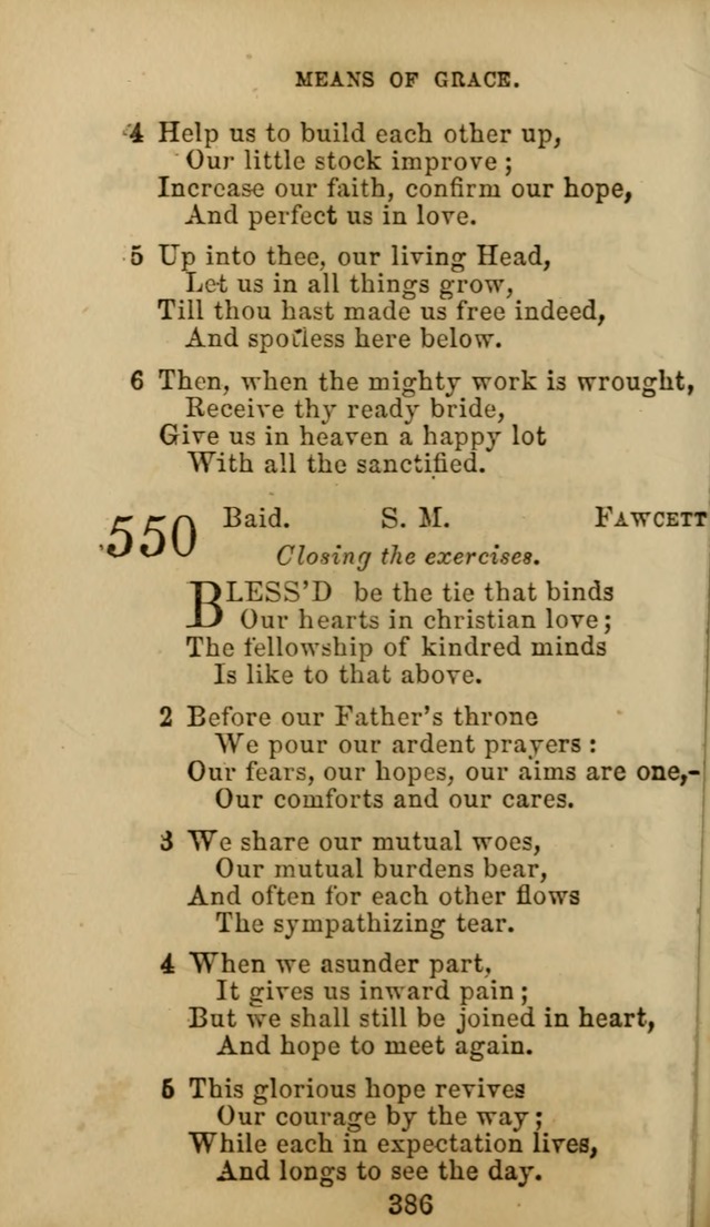 Hymn Book of the Methodist Protestant Church. (11th ed.) page 400