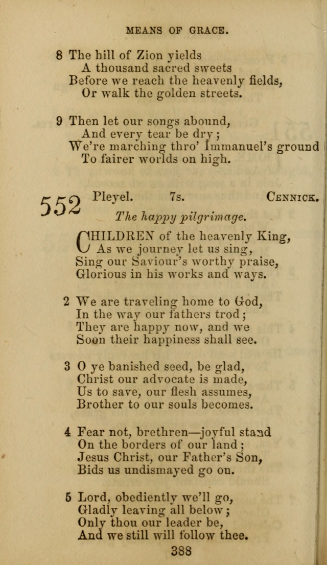 Hymn Book of the Methodist Protestant Church. (11th ed.) page 402