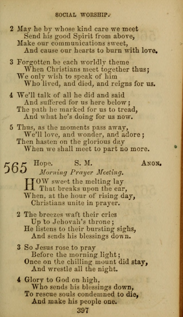 Hymn Book of the Methodist Protestant Church. (11th ed.) page 411