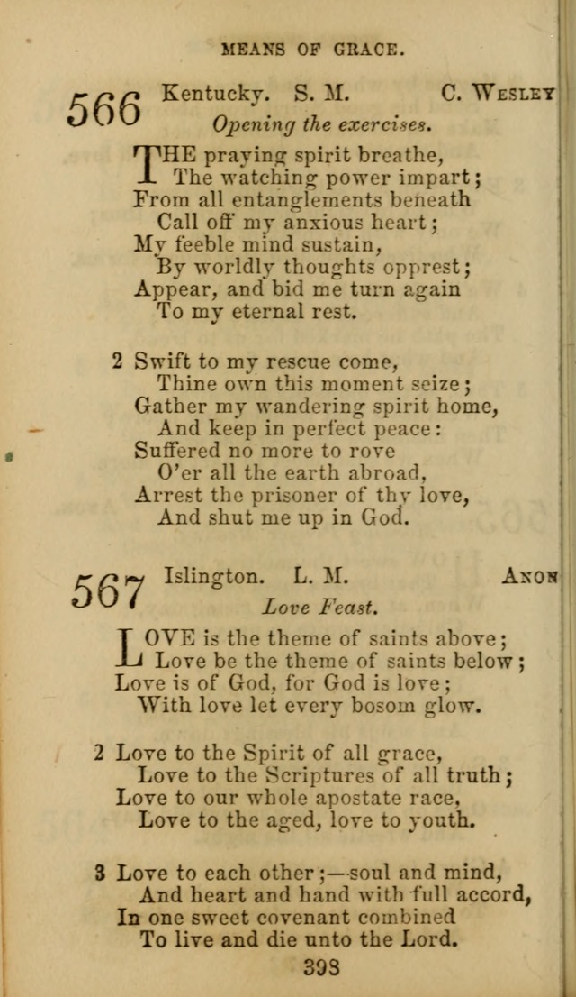 Hymn Book of the Methodist Protestant Church. (11th ed.) page 412