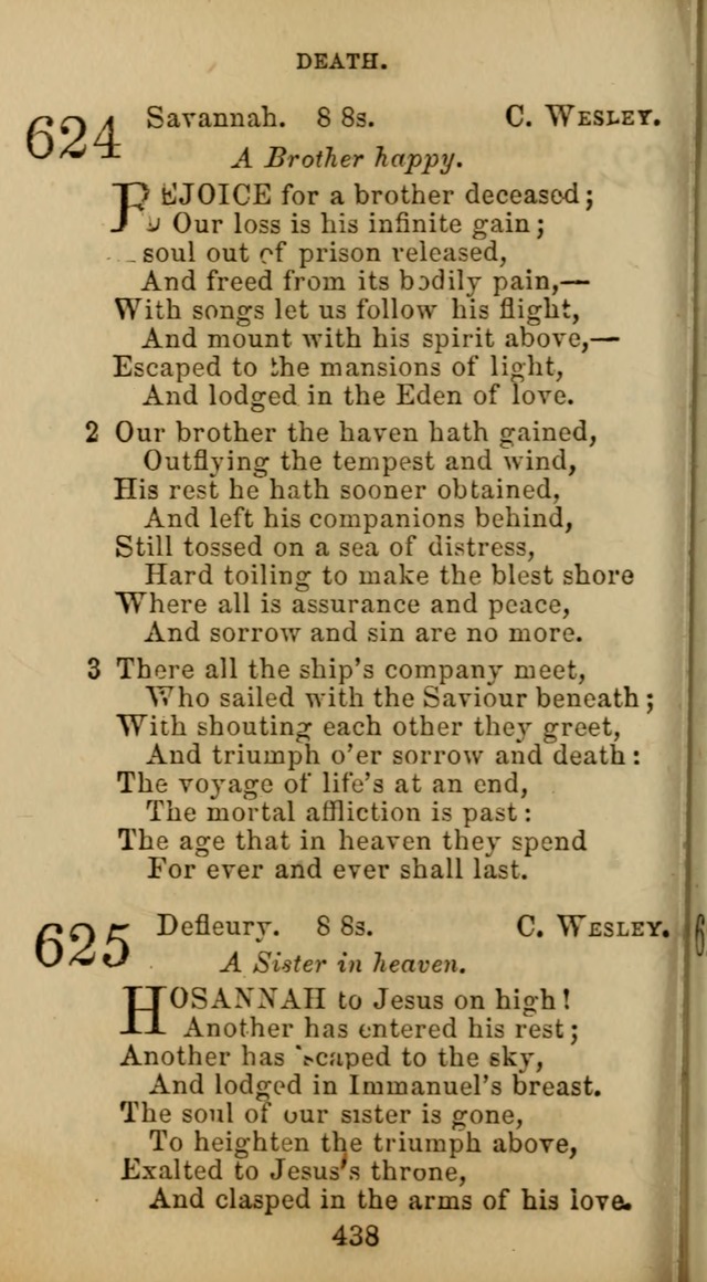 Hymn Book of the Methodist Protestant Church. (11th ed.) page 452