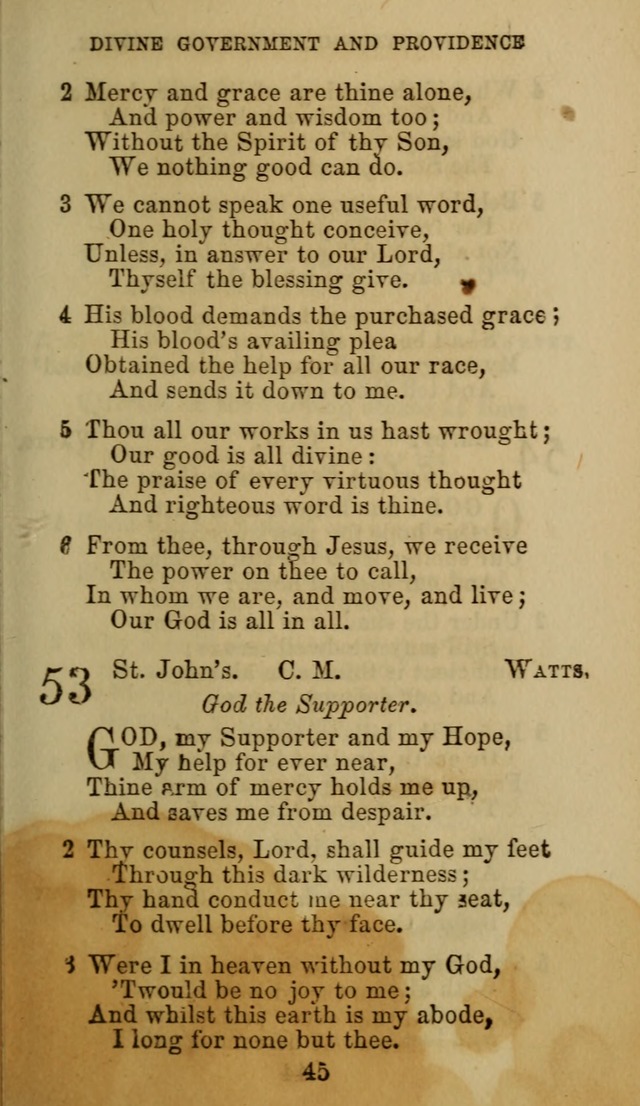 Hymn Book of the Methodist Protestant Church. (11th ed.) page 47