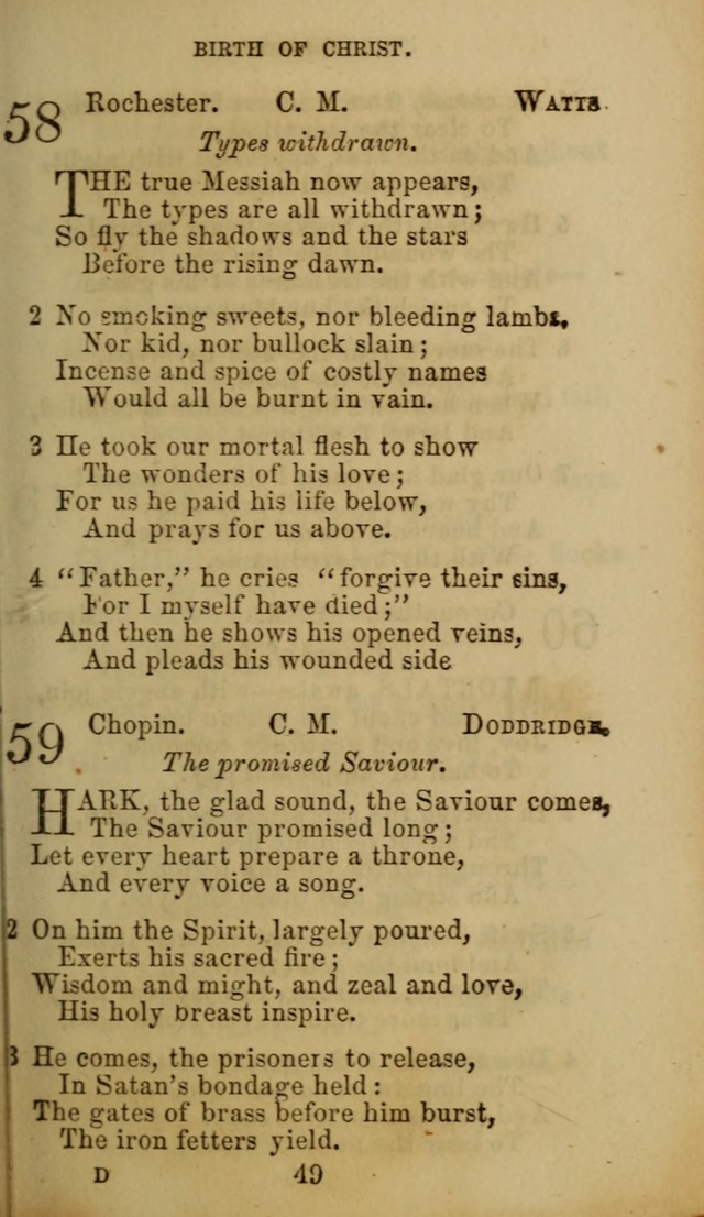 Hymn Book of the Methodist Protestant Church. (11th ed.) page 51