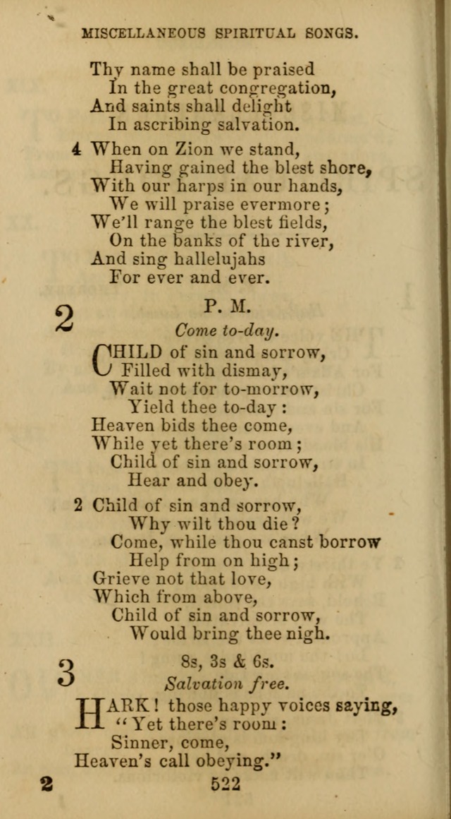 Hymn Book of the Methodist Protestant Church. (11th ed.) page 538