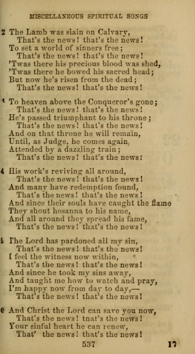 Hymn Book of the Methodist Protestant Church. (11th ed.) page 553