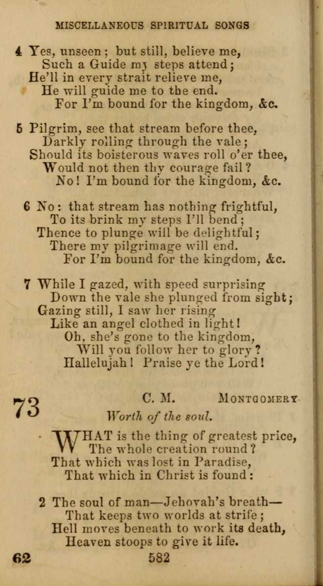 Hymn Book of the Methodist Protestant Church. (11th ed.) page 598