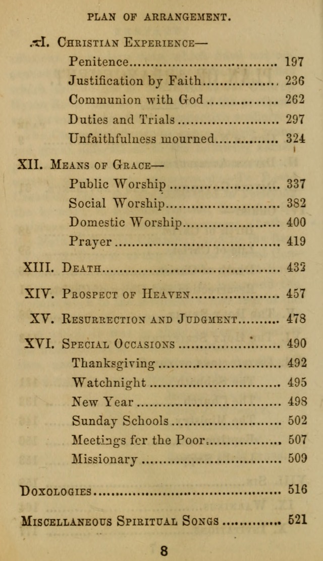 Hymn Book of the Methodist Protestant Church. (11th ed.) page 8