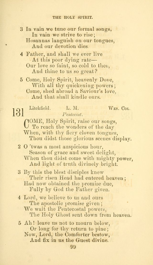 Hymn Book of the Methodist Protestant Church page 106