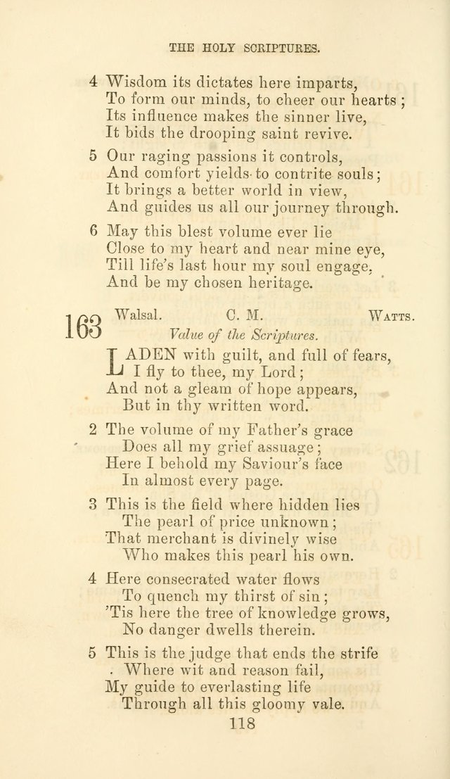 Hymn Book of the Methodist Protestant Church page 125