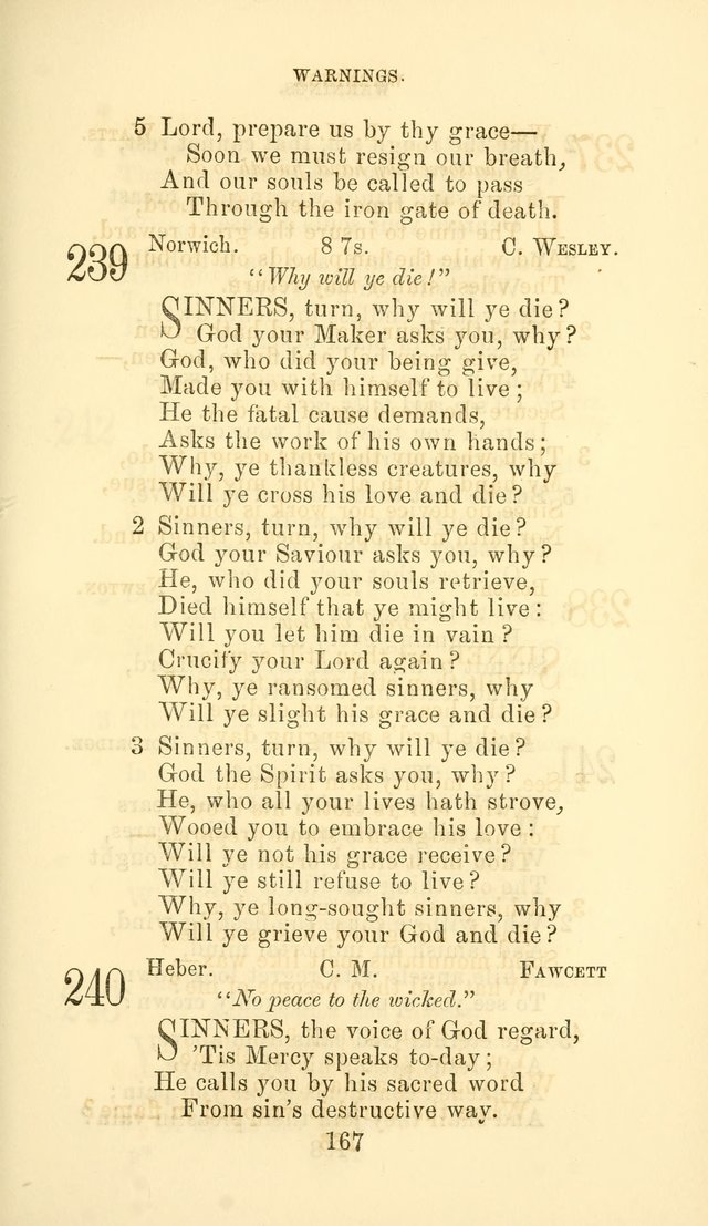 Hymn Book of the Methodist Protestant Church page 174