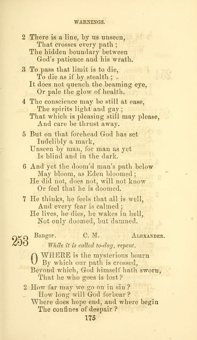 Hymn Book of the Methodist Protestant Church page 182