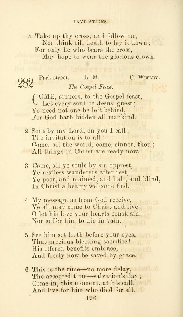 Hymn Book of the Methodist Protestant Church page 203