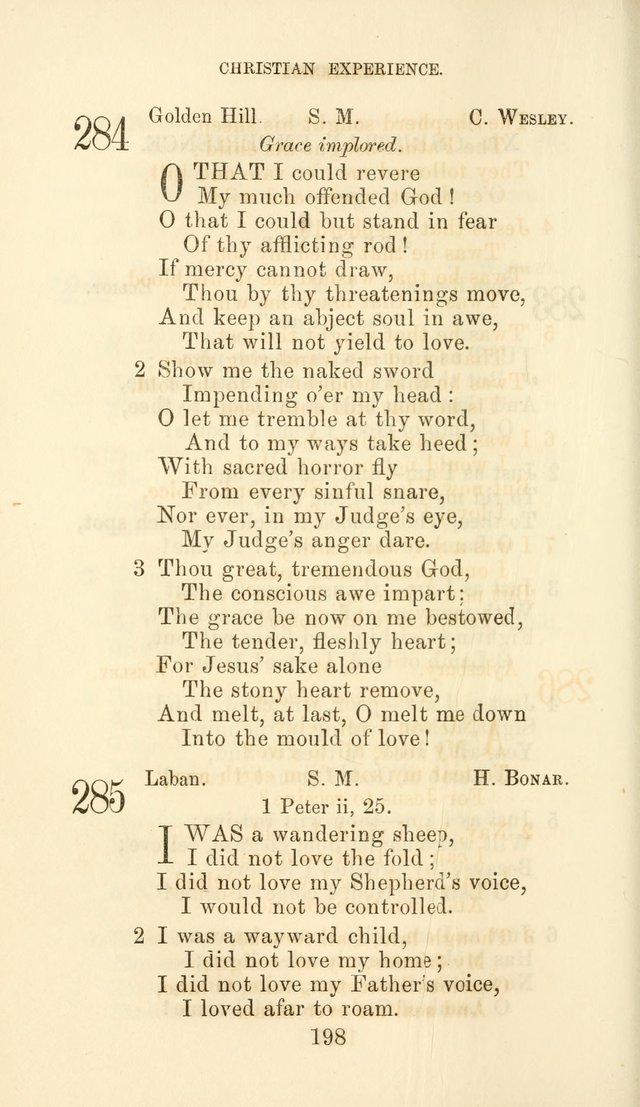 Hymn Book of the Methodist Protestant Church page 205